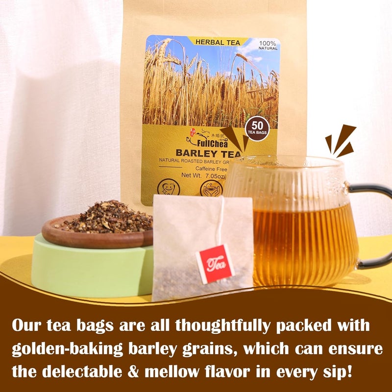 FullChea Caffeine-Free Barley Tea Bags - Image 5